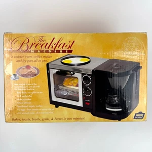 The Breakfast Machine - Horno tostador todo en uno, cafetera y sartén nuevo sin usar - Imagen 1 de 5