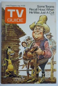 Puget Sound August 14 TV Guide 1971 BONANZA JACK DAVIS David Cassidy CARPENTERS - Picture 1 of 2