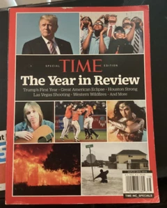 TIME SPECIAL EDITION THE  2017 YEAR IN REVIEW MAGAZINE Acceptable - Imagen 1 de 1