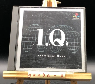 I.Q. : Intelligent Qube w/spine  (PS1 ) (Sony Playstation 1,1997) from japan - Image 1 of 4