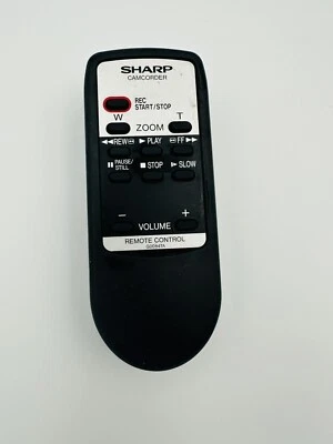 Sharp G0084TA Camcorder Wireless Remote Control VLA10K VLA10T VLA10U VLA10UA - Image 1 of 2
