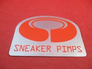 Sneaker Pimps Becoming X Album Adesivo Cartolina Promo (argento lucido) - Foto 1 di 2