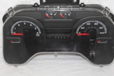 Medidores de painel de instrumentos velocímetro 2011 Ford E150/E250/E350 Van 214.896 milhas - Imagem 1 de 4
