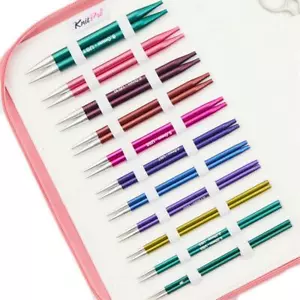 KnitPro Zing Set di ferri da maglia intercambiabili da scaffale in metallo 4" o 5" - Foto 1 di 7