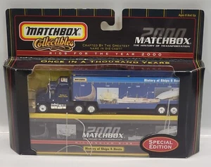 Matchbox Rigs Mack CH800 History of Ships & Boats Special Edition 2000 NEW - Picture 1 of 9