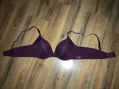 Sujetador con aros push up púrpura Jessica Simpson talla 36B sin etiquetas NUEVO Foto 1 de 4