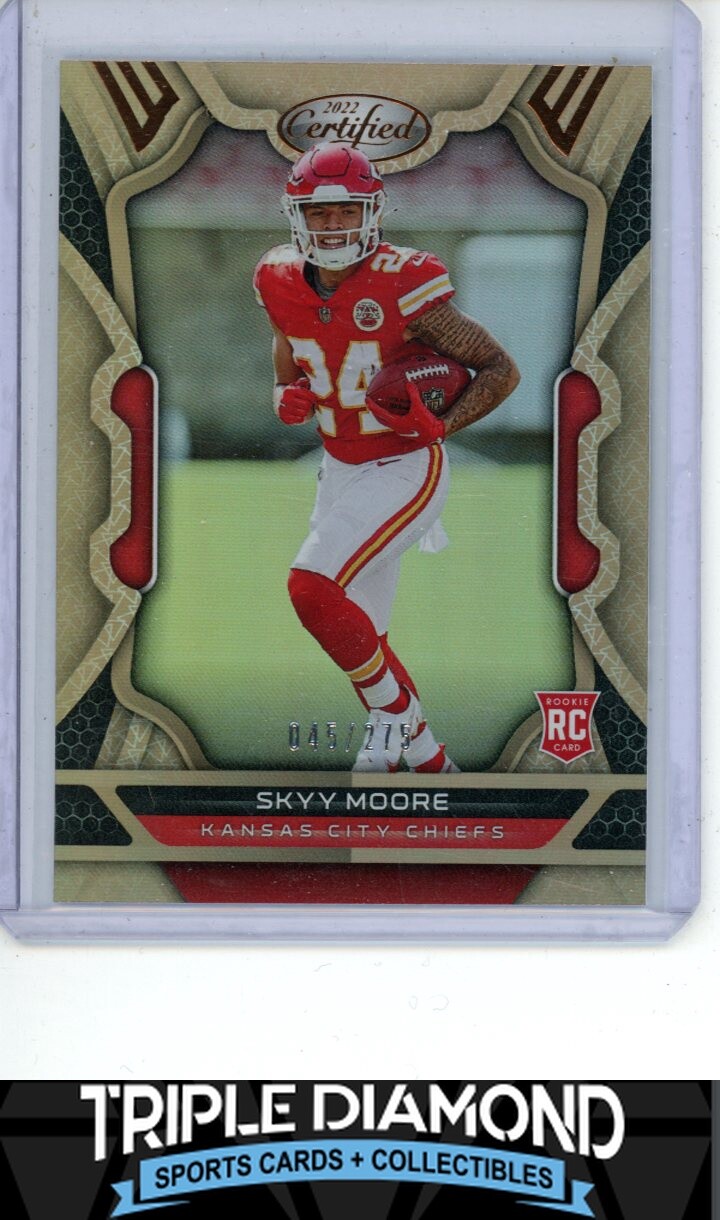 2022 Panini Certified Skyy Moore Rookie Bronze Mirror #045/275 H786