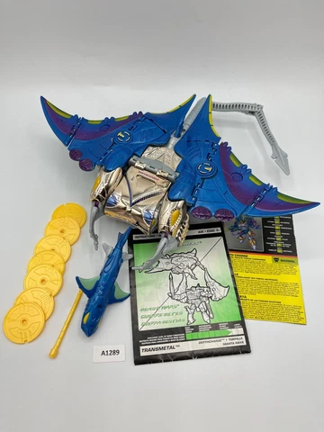 Transformers Beast Wars Transmetal Depth Charge Near Complete A1289 Cover