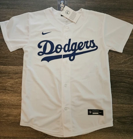 NWT Nike Los Angeles Dodgers MLB  Cody Bellinger Home Youth Jersey Size Small Cover