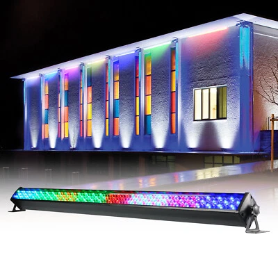 252 RGB LED Bühnenbeleuchtung Wall Washer Licht Bar DMX512 Disco Party Show - Bild 1 von 4
