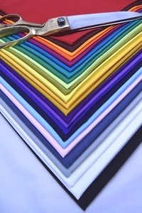 AEL, Plain Polyester Cotton, Polycotton Fabric (New Colours 50+ & Restocked!) - Picture 1 of 77