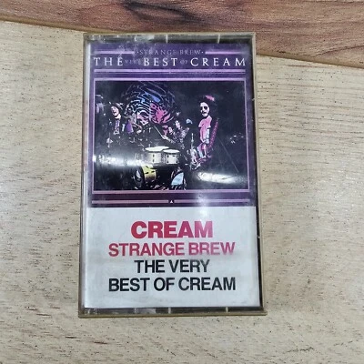 Cream - Strange Brew: The Best Of...  1983 (Audio Cassette)  - Image 1 of 2