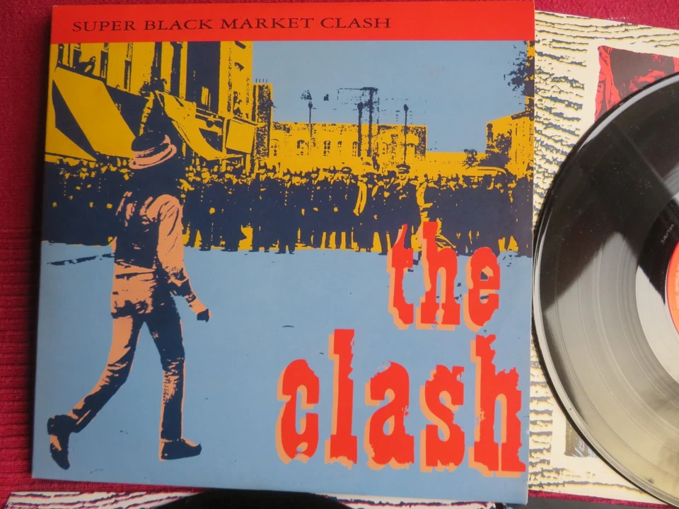 The CLASH – Super Black Market Clash - 1st press 1993 UK  - 3 X 25cm  / EX /EX - Photo 1/4