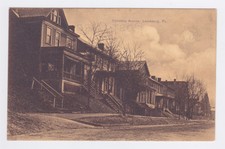 LEECHBURG PA VIEW OF CEMETERY AVENUE CIRCA 1910