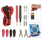 Multimeter Test Leads Banana Plug Kit 16PCS with Alligator Clip for Replacement