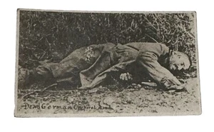 WW1 Era Photo Deceased German Corporal Casualty Of War - Picture 1 of 2