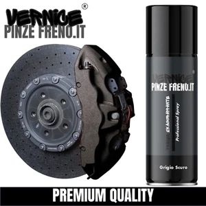 Primer spray 2K pinze freni moto auto GRIGIO SCURO alta temperatura - Foto 1 di 2