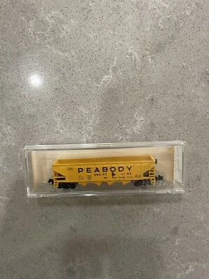 Life-Like N Scale #6671 Peabody Short Line S786A Hopper (long) Car - Image 1 of 4