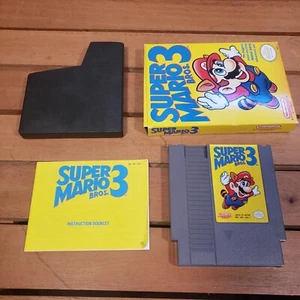 Super Mario Bros. 3 (Nintendo NES, 1990) Complete With Manual Tested Working - Picture 1 of 14