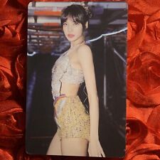 LISA BLACKPINK VOGUE RED Edition Celeb K-pop Girl Photo Card LALISA Gold Star
