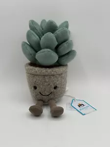 Peluche Jellycat London Silly Succulent Azulita 6" *Nuovo con etichette - Foto 1 di 8