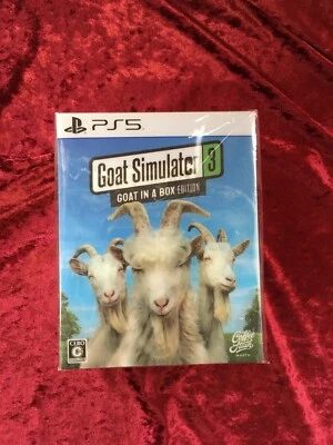 Goat Simulator 3 GOAT IN A BOX Edición PS5 Software de Juego con Libro/Muñeco de Peluche Foto 1 de 4