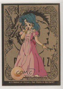 1998 Artbox Dragon Ball Z Series 2 Gold Metallic Bulma #G9 0lk4