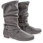 Diamant Tanzschuh Tanzstiefel - 202-005-620 - Grau