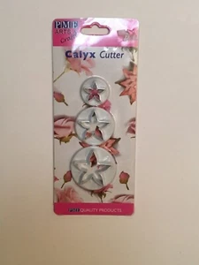 PME Calyx Cutter Set di 3 Varie Dimensioni Decorazione Torta Fiore S M L XL XXL XXXL - Foto 1 di 1