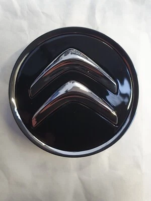 ПОДЛИННЫЙ CITROEN C1 C2 C3 C4 C5 Picasso черный сплав колеса центральные колпаки 9406H6 x 1 - Изображение 1 из 2