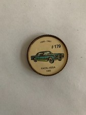 1962 Jell-O History of the Auto Coins #179 Facel-Vega 1960, VINTAGE! (inv.1)