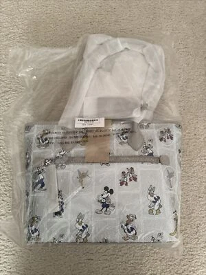 Bolsa tote Disney Dooney & Bourke 100º aniversário platina Mickey ~ Nova com etiquetas - Imagem 1 de 3