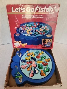 Rare Vintage Let's Go Fishin' Crab Game 1987 In Original Box Tested Working! - Picture 1 of 6