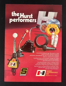 1971 Hurst Performance Shifter Vintage print ad ready to frame and display - Picture 1 of 1