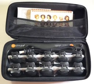 TopStyler by InStyler Ceramic Styling Shells Beachy Waves Curls Volume Body - Picture 1 of 4