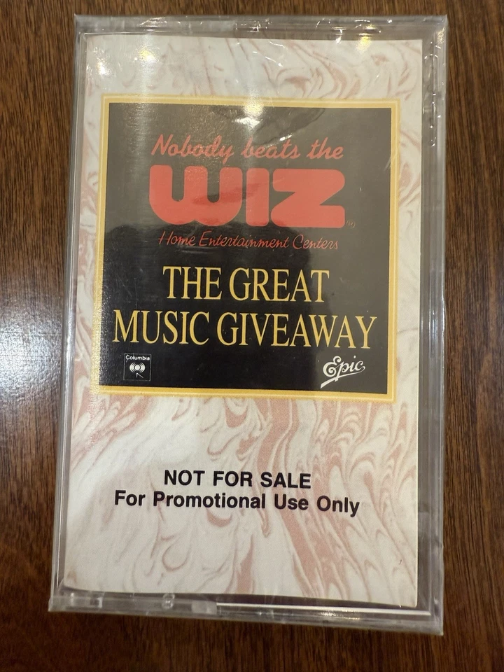 NEW SEALED Nobody Beats The Wiz The Great Music Giveaway Rare Cassette 1990 - Image 1 of 3