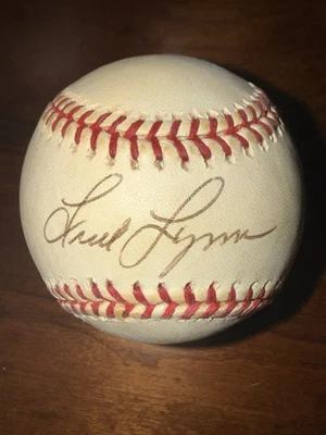 Boston Red Sox Fred Lynn Autographed Rawlings Official MLB Baseball - Image 1 of 4