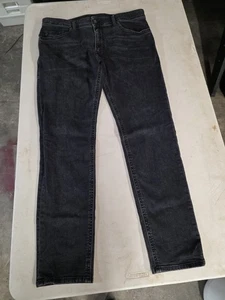 Jeans Diesel para hombre W36 L32 negro desteñido ajustado Thommer - Imagen 1 de 7
