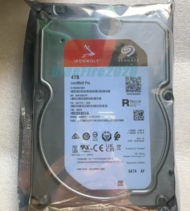 Seagate ST4000NT001 IronWolf Pro Hard Drive 4TB 7200RPM 256MB SATA HDD 3.5 - Picture 1 of 4
