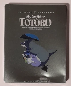 My Neighbor Totoro Steelbook Edition 2 Disc Blu-ray and DVD 1988-Case Damage - Picture 1 of 3