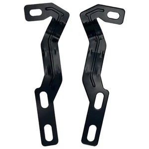 Black Finish Hood Hinge Ditch Light Mount Bracket for Toyota For Tacoma - Picture 1 of 12