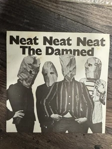 The Damned Neat Neat Neat A1/B1 Porky Prime 1st Press 7" NM Vinyl Record 4 Recor - Picture 1 of 14