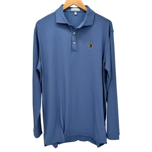 Camisa Polo Peter Millar Para Hombres Grande Azul Lyons Performance SEMINOLE GOLF CLUB - Imagen 1 de 9