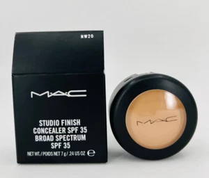 MAC Studio Finish Concealer SPF 35 Broad Spectrum NW20 - 7g/.24usoz - Picture 1 of 2