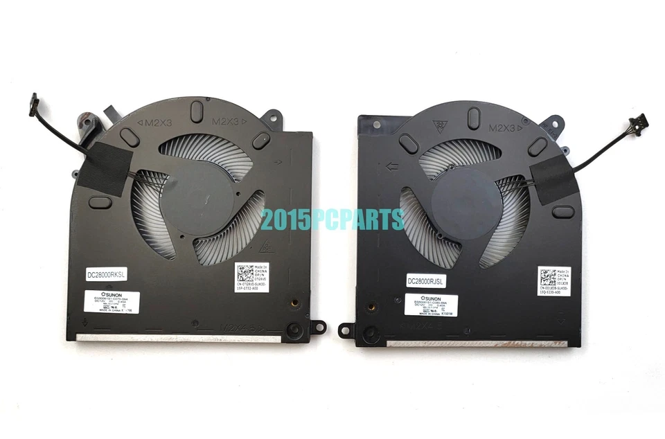 New for DELL Alienware M15 R3 R4 RTX 2070 3070 CPU Fan / GPU Fan 0TG9V0 0D1X38 - Image 1 of 1