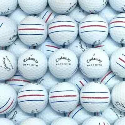Pelotas de golf Callaway ERC suaves triple pista usadas 50 en perfecto estado, AAAAA Foto 1 de 4