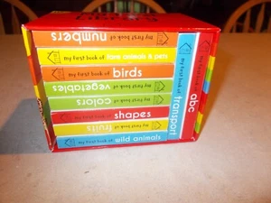 My First Library Box Set 10 Board books Wonder House Early Learning Colors Shape - Imagen 1 de 1