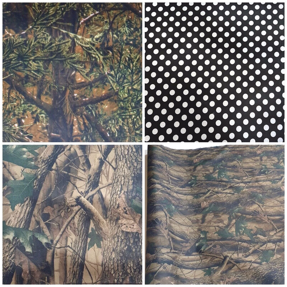 OXFORD PVC 600D x 600D Bedruckt Outdoor Meterware Segeltuch Zelt Abdeckplane - Bild 1 von 1