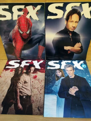 4x SFX #253 256 259 264 Magazine Sci-Fi Fantasy Horror Anime Star Wars Dr Who Ma - Image 1 of 4
