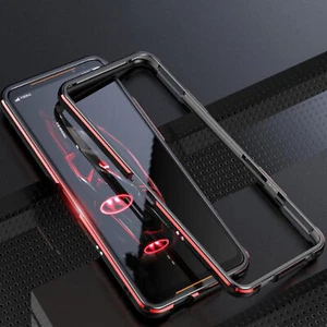 1X Metal Phone Frame Case Simple Aurora Gaming Phone Case for Asus ROG6 ROG6 PRO - Picture 1 of 12